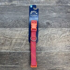 YOULY‎ Durable Nylon The Trailblazer Dog Collar Pink Size M (14"-20") NEW